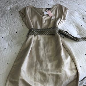 Banana Republic cap sleeve linen dress W's P14
